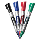 BIC Intensity Advanced Whiteboard Markers, Dry Erase Chisel Tip, Bulk Pack of 4, Low Odour, Non Toxic, Soft Grip, Black