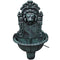 vidaXL Indoor Wall-Mounted Fountain with Lion Head Design & Water Pump - Decorative Vintage-Style Home Decor