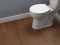 DELTA FAUCET Morgan Round Front Slow-Close White Toilet Seat with Non-Slip Seat Bumpers, White 801903-WH