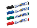 BIC Velleda 1701 Whiteboard Marker Large Bullet Tip - Black Ink, Box of 12 Dry Erase Markers