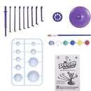 KUTOI Solar System Model Kit with Paint and Brush for a Hands-On STEM DIY Project for Kids & Teens, Girls & Boys