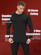 OYGSieg 3 Pack Mens Thermal Shirts Long Sleeve Compression Shirts Athletic Base Layer Top Cold Weather Gear Underwear, 3 Pack(black and Grey), Small