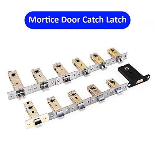 SagaSave Tubular Latch, Mortice Latch Door Latch Designed to be Used with Unsprung Lever Door Handles 45mm