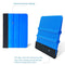 2 Pieces Wallpaper Smoothing Tool, Vehicle Vinyl Felt Squeegee Window Tint Film Tool for Peel and Stick Wallpaper (Blue)