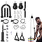Weight Cable Pulley System Gym, Upgraded Cable Pulley Attachments for Gym LAT Pull Down, Biceps Curl, Triceps, Arm Workouts - Weight Pulley System Home Gym Add On Equipment