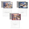 Hallmark Thomas Kinkade Boxed Christmas Cards Assortment, Mickey Mouse (3 Designs, 24 Christmas Cards with Envelopes), 5XPX1034