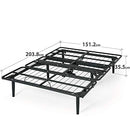 Zinus Queen Bed Frame Adjustable Smart Base Bed Base | Steel Slat Support Furniture