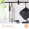 MasterChef Lemon Zester Grater Micro Planing Tool for Zesting Citrus Fruits, Kitchen Gadget for Finely Grating Garlic, Ginger, Nutmeg, Parmesan Cheese, Chocolate and More, Stainless Steel, Black