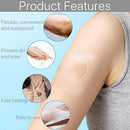 Large Waterproof Transparent Bandage, 6x200 inch, Stretch Adhesive Bandage Clear Adhesive Film Bandages Post Surgical Shower Shield Dressing Tape for Tattoo Aftercare Swimming Showering