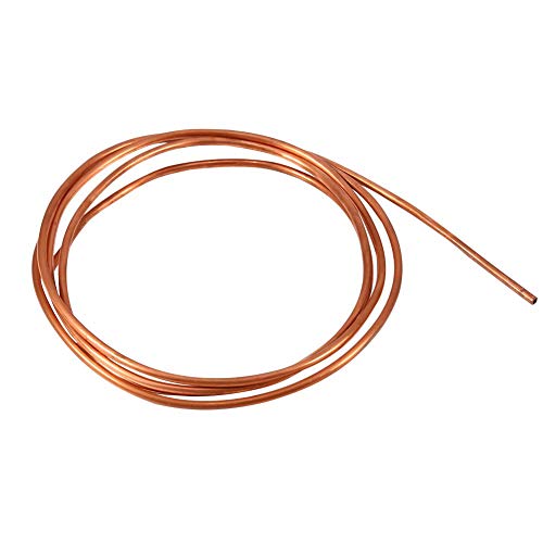 Soft Copper Tube Pipe OD 4mm x ID 3mm for Refrigeration Plumbing 2M