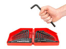TEKTON Hex Key Wrench Set, Inch/Metric, 30-Piece | 25253