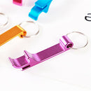 10pcs Bottle Opener Keyring Metal Beer Bar Tool Keychain Gifts Random Colour