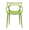 2xhome - Dining Room Chair - Green - Modern Contemporary Designer Designed Popular Home Office Work Indoor Outdoor Armchair Living Family Room Kitchen