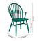 CangLong KU-191395 Dining Chairs, Green