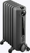 De'Longhi TRRS0715E.G, 1500W Radia S Oil Column Heater w/Timer, Black