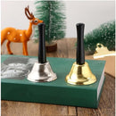 2 Pieces Hand Bell,Handheld Call Bells,Very Loud Handbell，3 Inch Large Hand Bell,Hand Bells for Kids and Adults, Used for Weddings, Service,School Classroomand Game