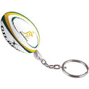 Gilbert Australian Wallabies Rugby Ball Key Ring