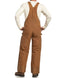 Carhartt Men's Quilt Lined Zip to Thigh Bib Overalls,Brown,48 x 34