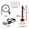 Yes4All Weight Plate Loading Pin 1 inch and 2 inch, Fitness LAT Cable Pulley System Gym, Heavy Duty Gym Equipment for Home with Tricep Rope Cable Attachment
