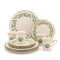 Lenox 6122048 Holiday 12-Piece -Plate & -Mug Set,Red & Green