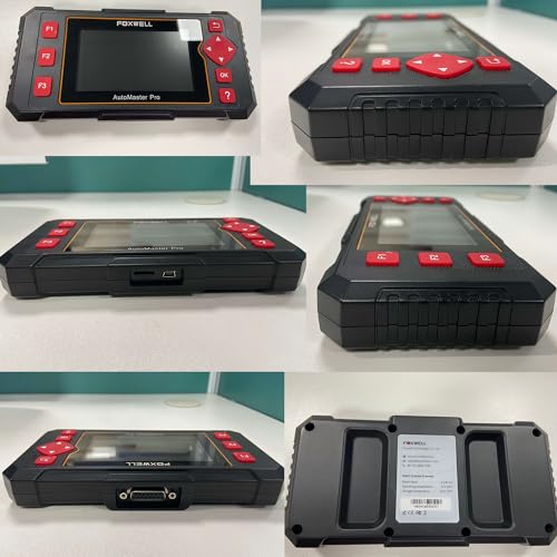 FOXWELL Car Scanner NT604 Elite OBD2 Scanner ABS SRS Transmission, Check Engine Code Reader,Diagnostic Scan Tool with SRS Airbag Scanner, Car Diagnostic Scanner for All Cars with Battery Test