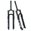 KRSEC 27.5/29 Air Bike Suspension Fork Mountain Bike Fork29 inch Travel 120mm Quick Release QR 9mm 28.6mm Straight Tube Manual Lockout Rebound Adjustable Ultralight Mountain Bike Front Forks XC AM 29"