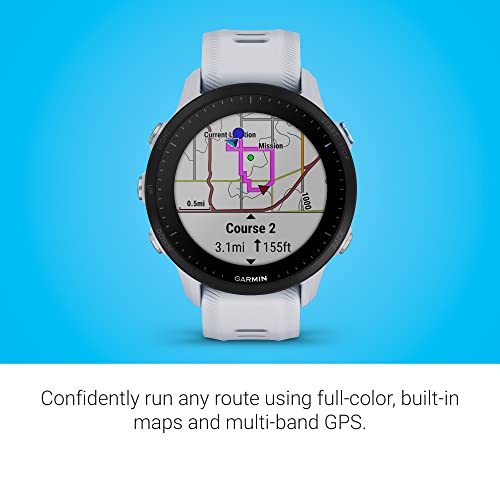 Garmin Forerunner® 955, Whitestone, GPS Fitness Smartwatch