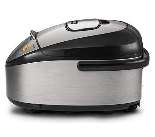 Tiger JKT-S10A Multi-Functional Induction Heating Rice Cooker, Slow Cooker, Food Steamer, Programmable Multi Cooker with LCD Display and Pre-Set Times