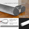 BKSAI Door Draft Stopper for Doors 31-39" No Adhesive Draft Stopper for Bottom of Door Draught Excluder Under Door Wind Blocker Reduce Noise Draught Excluder Sweep Sound Proof(Grey)