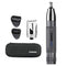 ConairMan Ear, Nose, and Eyebrow Hair Trimmer for Men, Cordless Battery-Powered Trimmer with Professional Metal Handle, Patent 360 Bevel Blade for No Pull, No Snag Trimming Experience