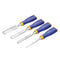 IRWIN 10505173 M500 Bevel Edge All-Purpose Chisel with Striking Cap Set (4-Piece)