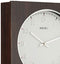 SEIKO Modern Dark Wooden Wall Clock with Pendulum and Dual Chimes