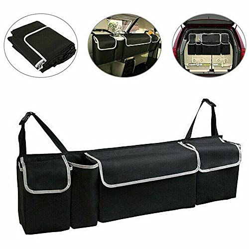 Car Boot Organiser Large Storage Bag Pocket Back Seat Hanger Travel Hanging