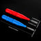 100 Pieces Braces Dental Brush Flosser for Cleaner Interdental Brush Toothpick Dental Tooth Flossing Head Oral Dental Hygiene Toothpick Cleaners Cleaning Tool(Red and Blue)