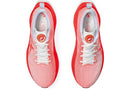 ASICS Unisex SUPERBLAST Running Shoes, White/Sunrise Red, 5.5 Wide Women/4 Men