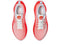 ASICS Unisex SUPERBLAST Running Shoes, White/Sunrise Red, 5.5 Wide Women/4 Men