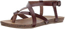 Blowfish Women's Granola Fisherman Sandal, Whiskey Dyecut PU, 7.5 M US
