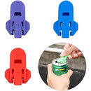 Tongke Manual Can Opener 6 Pcs Colorful Easy Reusable Can Opener Beverage Can Cover Shields Tab for Pop Coke Beer Soda Drink