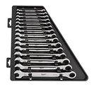 Milwaukee 48229516 15pc Ratcheting Combination Wrench Set – Metric