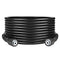 DERASL High Pressure Washer Hose, 25FT, 3300PSI, M22-14mm Female Thread on Both Sides, Torsion Resistant, Replaces Most Brands of Power Washer Hose