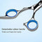 (Blue) - Hair Cutting Scissors, ULG Professional Hair Scissors 17cm Right-Hand Razor Edge Barber Scissors Salon Hair Cutting Shears Made of Japanese Stainless Steel, Hand Sharpened