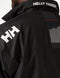 Helly Hansen Men's Crew Midlayer Waterproof Jacket, Black, X-Large