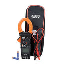 KLEIN TOOLS 2000A Ac/Dc TRMS Digital Clamp Meter, Black With Orange