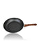 Clevinger Ceramic Marble Coat Non-Stick Frypan with Wooden Look Handle, 28 cm