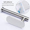 AUTOWT Toilet Paper Holder Self Adhesive, Kitchen Washroom Adhesive Toilet Tissue Roll Rack No Drilling for Bathroom Stick on Wall Stainless Steel (Silver)