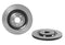 Brembo 09.C170.11 UV Coated Pillar Vented Rear Brake Rotor AUDI/AUDI (FAW) OE# 4H0615601F