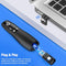 2-in-1 USB Type C Presentation Clicker Wireless Presenter Remote for PowerPoint, Powerpoint Clicker with Volume Control PowerPoint Slide Advancer for Mac, Computer, Laptop