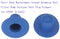 Zh yan 2pk Above Ground Swimming Pool Filter Pump Strainer Hole Plug Stopper for INTEX