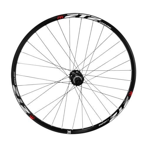 ZTZ 26"/27.5"/29" Mountain Bike Wheelset，Ultralight Aluminum Alloy Rim 32H High Strength Bike Wheels， Quick Release Disc Brake MTB Wheel Set， Compatible 7-12 Speed Cassette