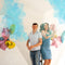 Gender Reveal Confetti Cannon - 2 Pack - Biodegradable Blue Gender Reveal Smoke Bombs for Gender Reveal Party | Gender Reveal Cannons | Baby Gender Reveal Poppers | Boy Gender Reveal Powder Cannon